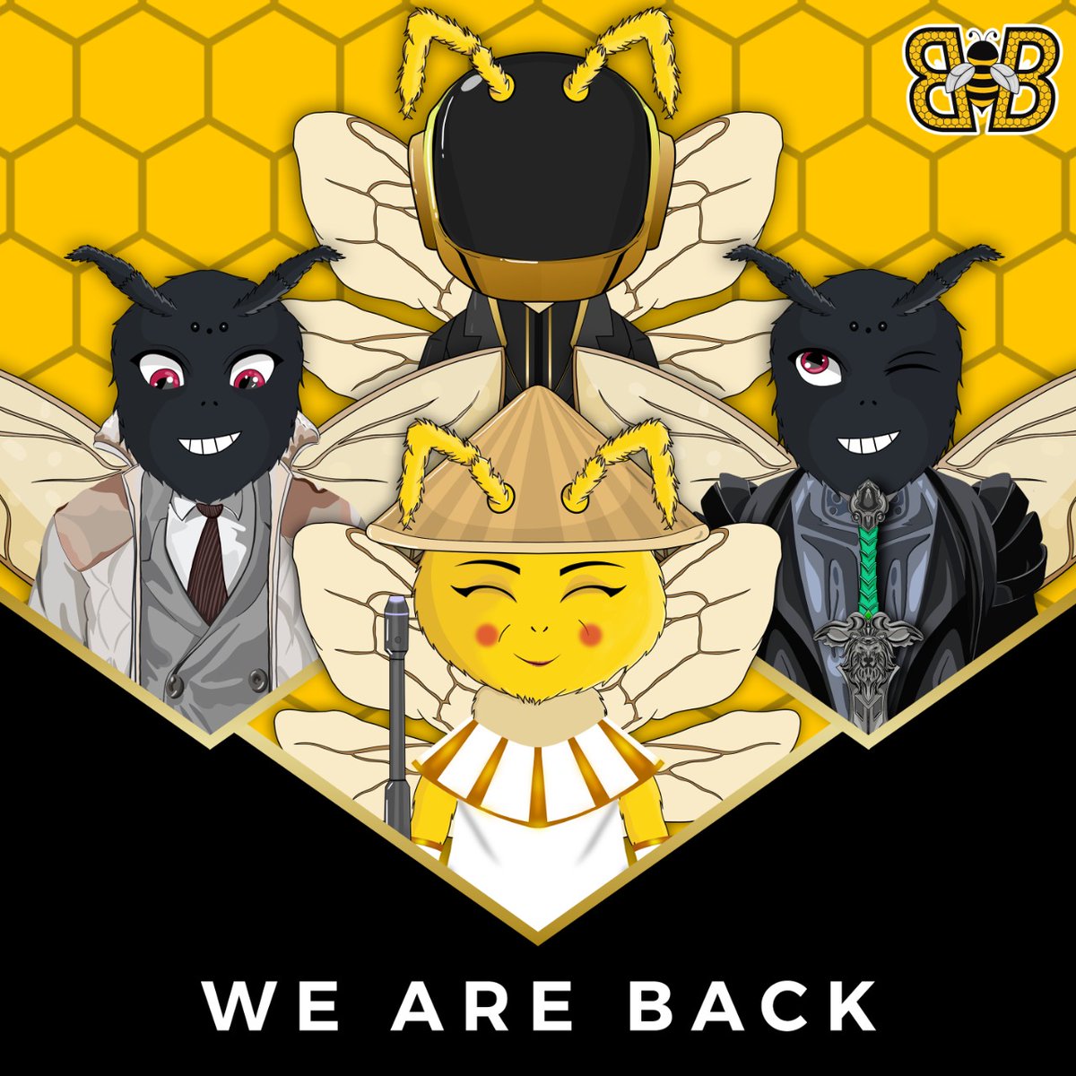 0xbringbackbees's tweet photo. India's first apiculture NFT project, "Bring Back Bees,are back" is now a global initiative.
After the success of our first 33 NFTs collections, we entered the Cosmos Chain via the Assetmantel marketplace for our next 333 NFTs collections.
Let's connect on Discord hive. #Cosmos https://t.co/oqTp1X053K