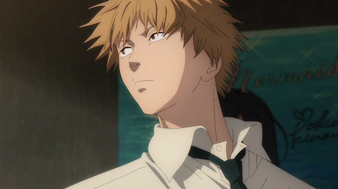 orangeotd's tweet image. the orange anime character of the day is denji from chainsaw man!

the media have a lot of dark/triggering content!