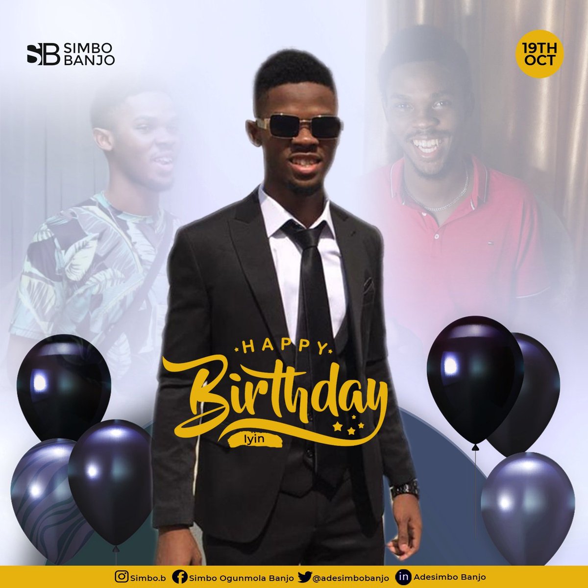 AdesimboBanjo's tweet photo. Happy Birthday To My Dearest thoughtful, kindhearted, loving Son, Who is forever looking out for me. 
I’m so grateful to God for the privilege of being your Mum. 

I Thank God for you and the great young man you are becoming.
I’m so proud of you. https://t.co/wD174TX0yg