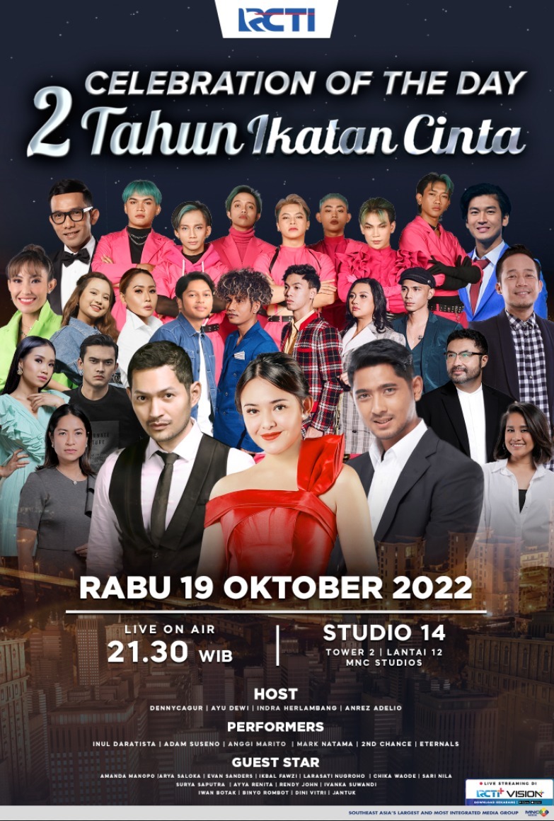 AngginaticOfc's tweet photo. Halo, semua! Malam ini akan ada acara Celebration 2nd Anniversary Ikatan Cinta. Jam 21.30 WIB di RCTI. Jangan sampe ketinggalan, ya!

#AngginaticOfficial #AnggiMarito #2ndAnniversaryIkatanCinta https://t.co/62PR9o1kaU