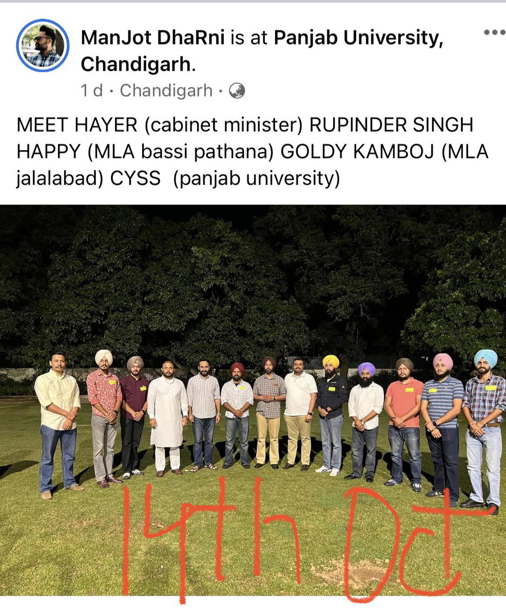 brinderdhillon's tweet photo. Congratulation to the #CYSSPUNJAB team of CM @BhagwantMann ,@meet_hayer who campaigned for CYSS extensively in this student election.Kudos to @nsui brave hearts who won in a pressure situation against the official machinery. 
Next time bring @ArvindKejriwal also…
#PUElections https://t.co/V3sYVIrF7w