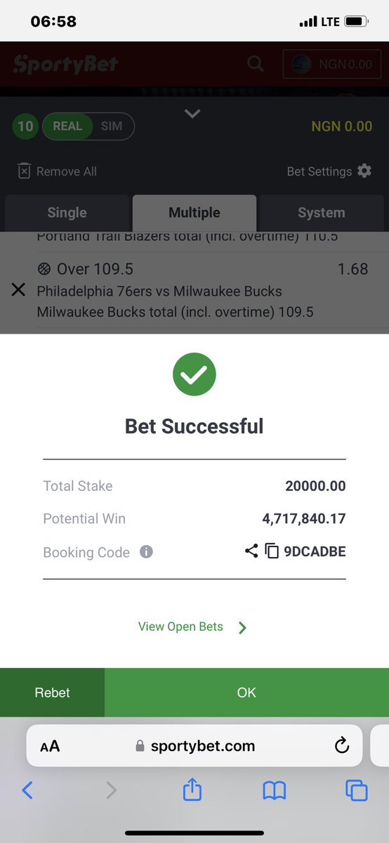 Kingsolomon_Jnr's tweet photo. My first time predicting basketball. 9DCADBE. https://t.co/jUaPqTToR0