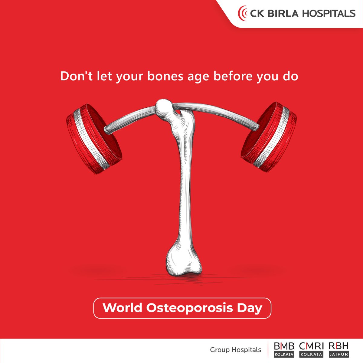 CMRIKolkata's tweet photo. Different choices that we make in our day-to-day lives affect our bone health, making us more vulnerable to osteoporosis. The problem is preventable, provided you take a little more care of the strongest part of your body.
#CKBH #CMRIKolkata #CMRI https://t.co/FTOAKP8CFr