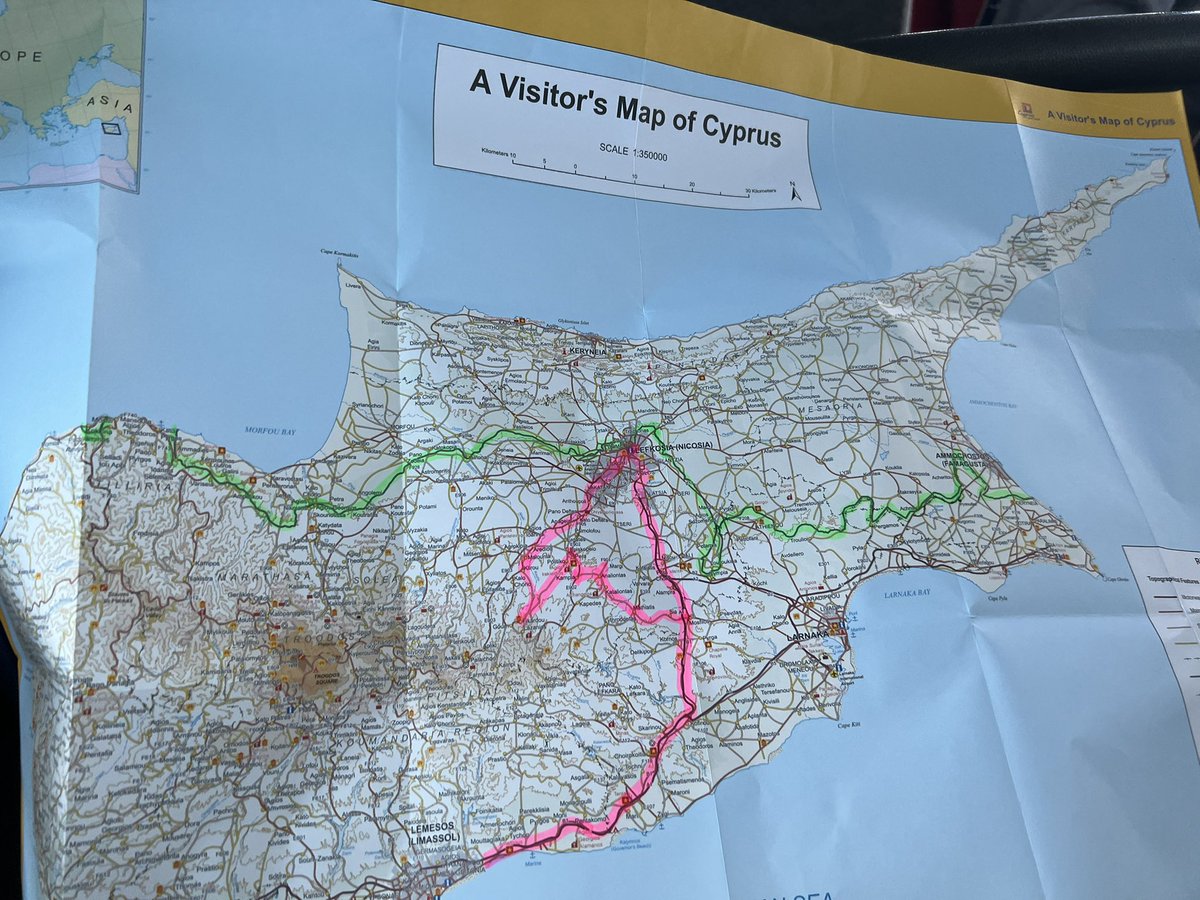 tex_tour's tweet photo. Ready to start our 2nd General Assembly. This time we are in Cyprus (Limassol) and today we are going to visit our pilot Fikardou, a quasi-abandoned village in the Troodos mountains. Stay tuned! https://t.co/7U21o3NcpC