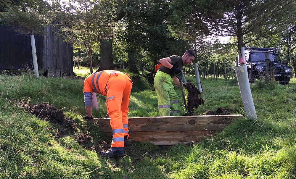 YorkshireiCASP's tweet photo. Weather looks fine 🤞for the site visit by members of the Yorkshire Natural Flood Management Community of Practice to @marlfieldfarm today. 

It’s a chance to see all the marvellous NFM interventions they have put in place to prevent flooding downstream. 
Hosts @MottMacDonald https://t.co/KimiSa9gOR