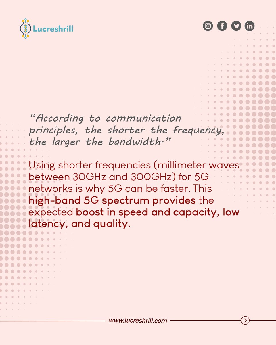 lucreshrill's tweet photo. What makes 5G faster?
#5g #5gtechnology #5gnetworks #5gindia #lucreshrill #5glaunch #5gplus #5gservices #5ginindia #5gcore #multigbps #newtechnology #newtech #trending #trendingtopic #cellular #IOT #4g #gdp #usgdp #growingtech #newtechnology #2022tech #spectrum https://t.co/IgetanSV8V
