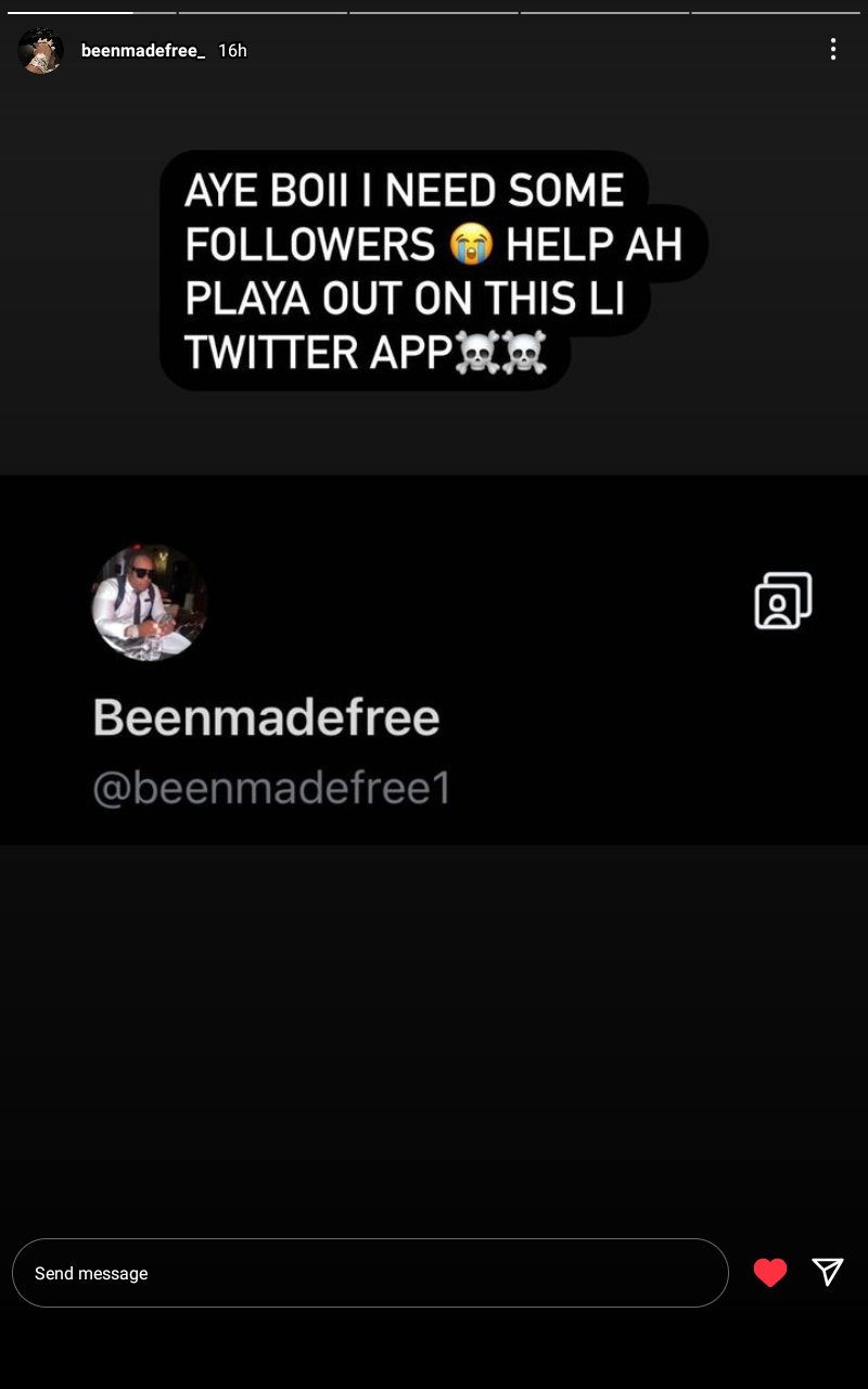 Follow him‼️ He fye‼️😍😍😍😍😍 https://t.co/ycd7xcYu2y