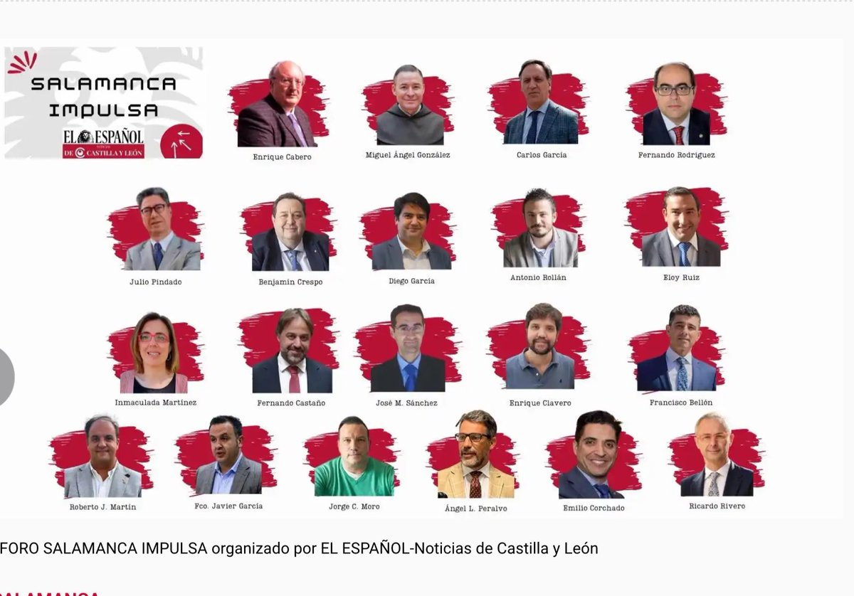 ¿No hay mujeres impulsando Salamanca?