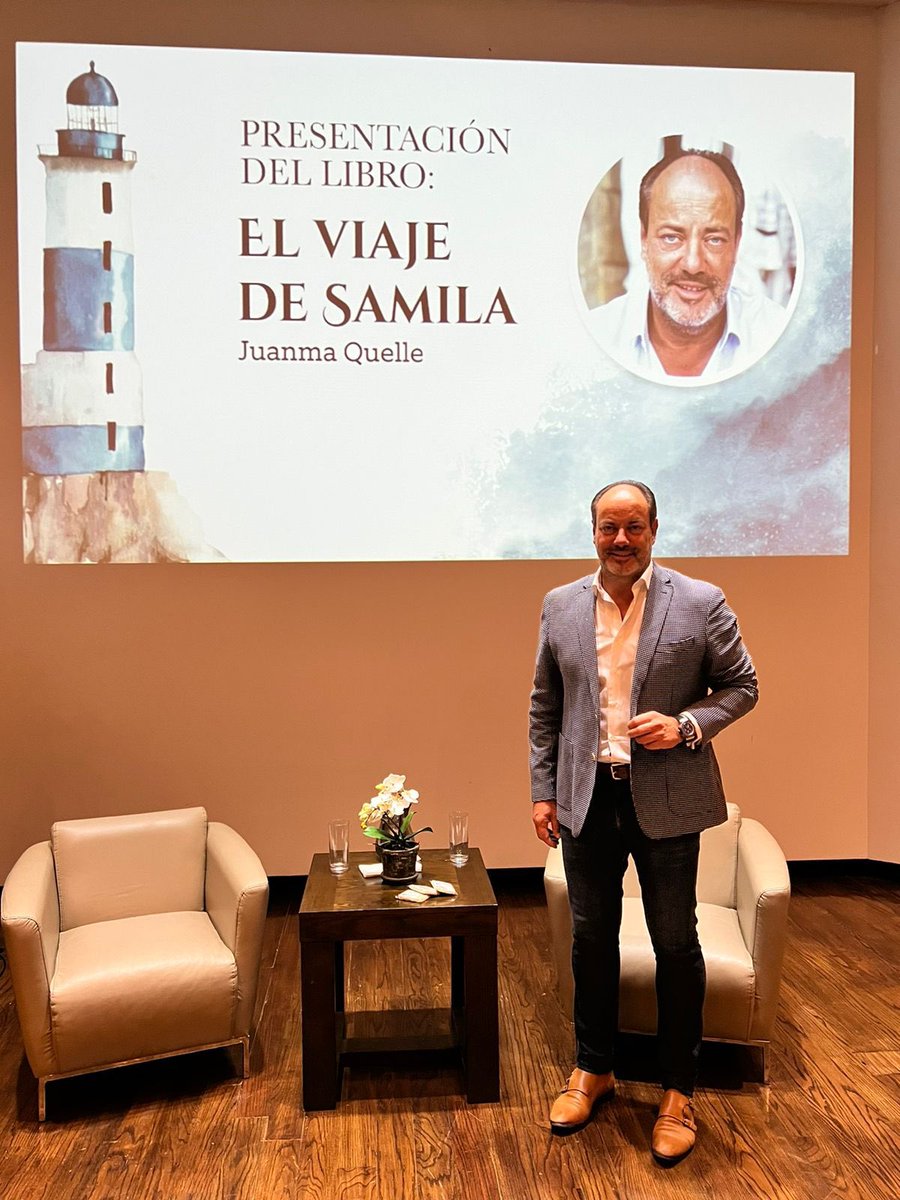 JMQuelle's tweet photo. Presentación de El viaje ee a Samila en San Pedro Garza, Monterrey. Gracias al Club deportivo San Agustin por ser, de nuevo, nuestra casa.!
#psicologiaPositiva #elviajedesamila #powerpositive #juanmaquelle #AmatEditorial https://t.co/XZYS0bFV32