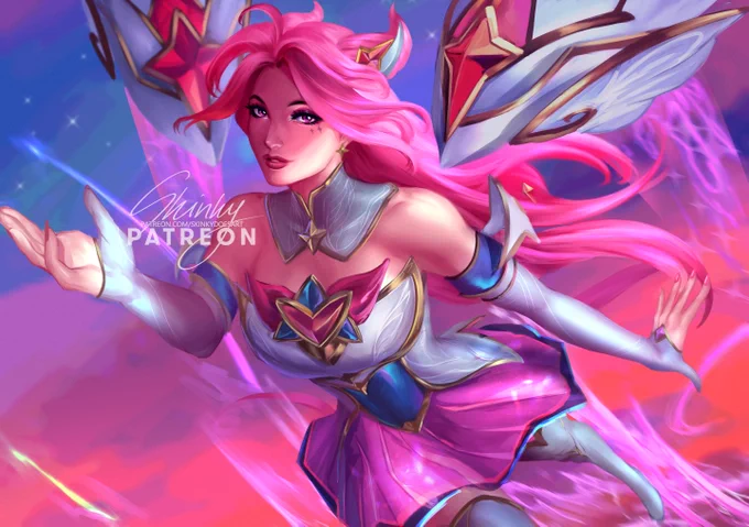 Star Guardian Kai'sa  | YCH September winner ViorrettoThank you for the patronage!#LeagueOfLegends #ArtofLegends 