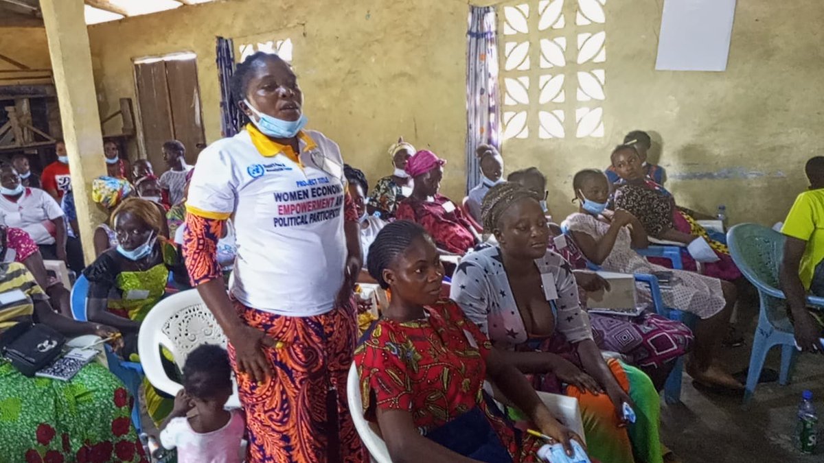 agwomsur's tweet photo. Rolling out women economic empowerment training in Grand Bassa County. https://t.co/7mXtWVbRnV