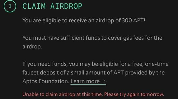 Not bad in a bear market. Congratulations to whoever got it.

<a href="/AptosFoundation/">Aptos has moved to @Aptos</a>
#aptos #airdrop