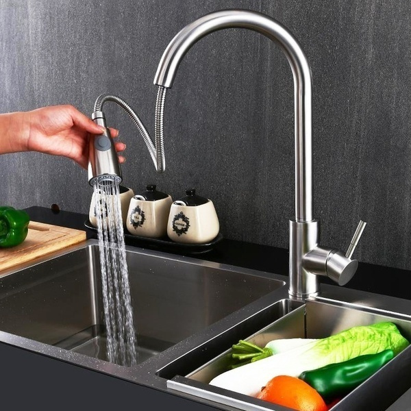 builders_point's tweet photo. Kitchen Faucets with Pull Down Sprayer

- Made of premium SUS 304 Stainless Steel 
- 1.5 m PX pull out hose; 
- High-arc spout swivels 360°; Perfect for both single and dual kitchen sinks.

Contact us via 0717724524
#KameneAndObinna #MainaAndKingangi https://t.co/df1WOA6EEu