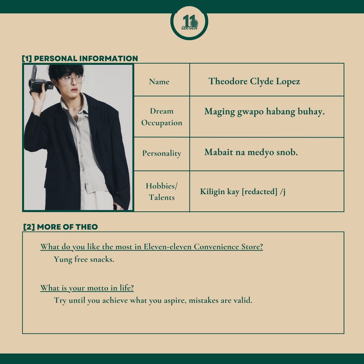 ㅤㅤ

          📚 THEO successfully joined 
ㅤㅤㅤㅤ   11/11's batch of 2022!   ❜  

          ╰───────► <a href="/ELEVEN11RPW/">11/ELEVEN — HIRING</a>

ㅤㅤ    To create a better space,
            We must learn at this place!
ㅤ
ㅤ