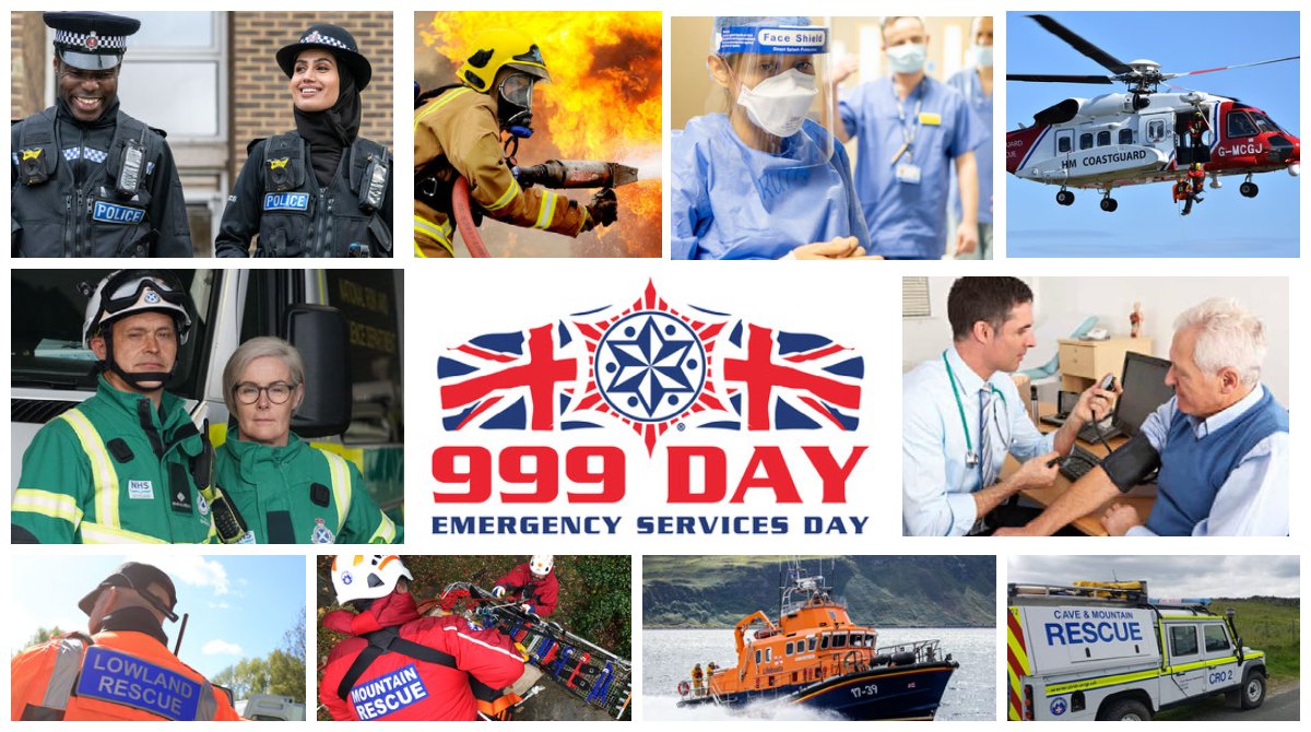 Today is Emergency Services Day. Thank you to the 2 million people who serve in the NHS, emergency services & security services. From the 250,000 first responders to civilian staff & volunteers, the country is forever indebted to your service & the sacrifices you make. #999Day