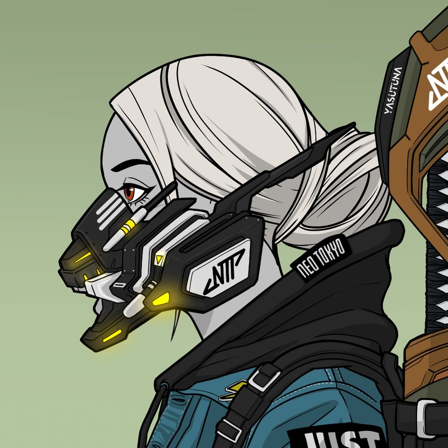 NTP_NFTofficia's tweet photo. ⚡ Punks profile⚡ 
Neo Tokyo Punk #503
She wields a sword named after Japanese legendary sword "YASUTUNA"
She is fighting against evil enemies.....?

#NeoTokyoPunks #NTP #NFT #NFTProject https://t.co/5Ytg76rcLy
