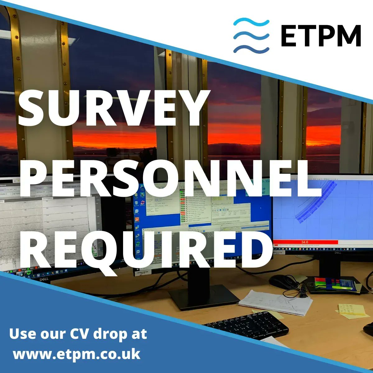 EtpmLtd's tweet photo. We're on the lookout for Offshore Survey personnel. 

Head over to https://t.co/Tr783fxmTh to register your CV or check out the open roles. 

 #OffshoreJobs #etpm #Survey #Inspection https://t.co/PuPJq8lpWu