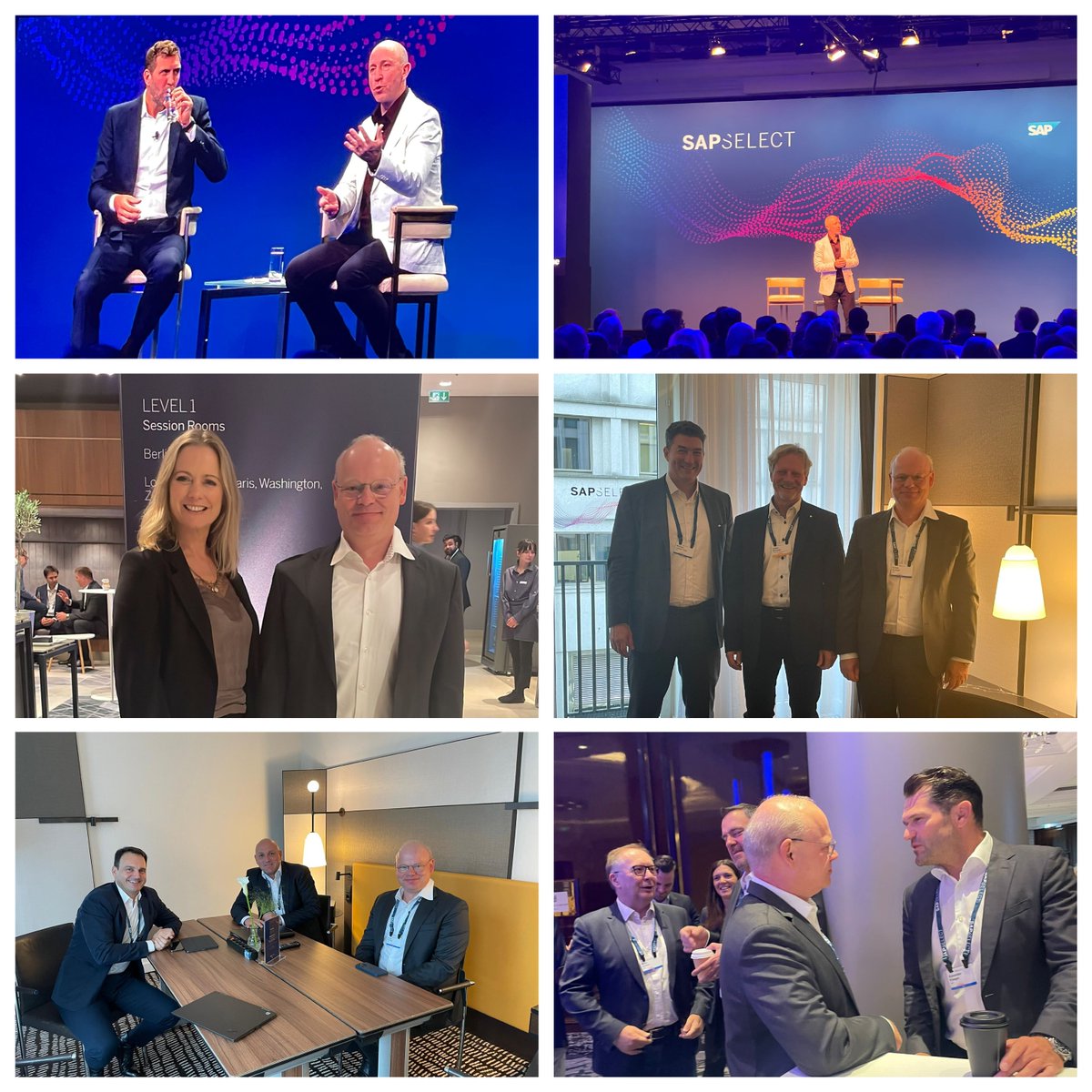 GuidoSchlief's tweet image. A highlight every year: #SAPSELECT Event in Berlin. When you are in a room full of insightful fellow executives &amp;amp; clients, it&apos;s always a great opportunity to #learn new things &amp;amp; also #unlearn old scripts.
Thank you for the great keynotes:
@swish41 @ScottROfficial  @ChrstnKlein