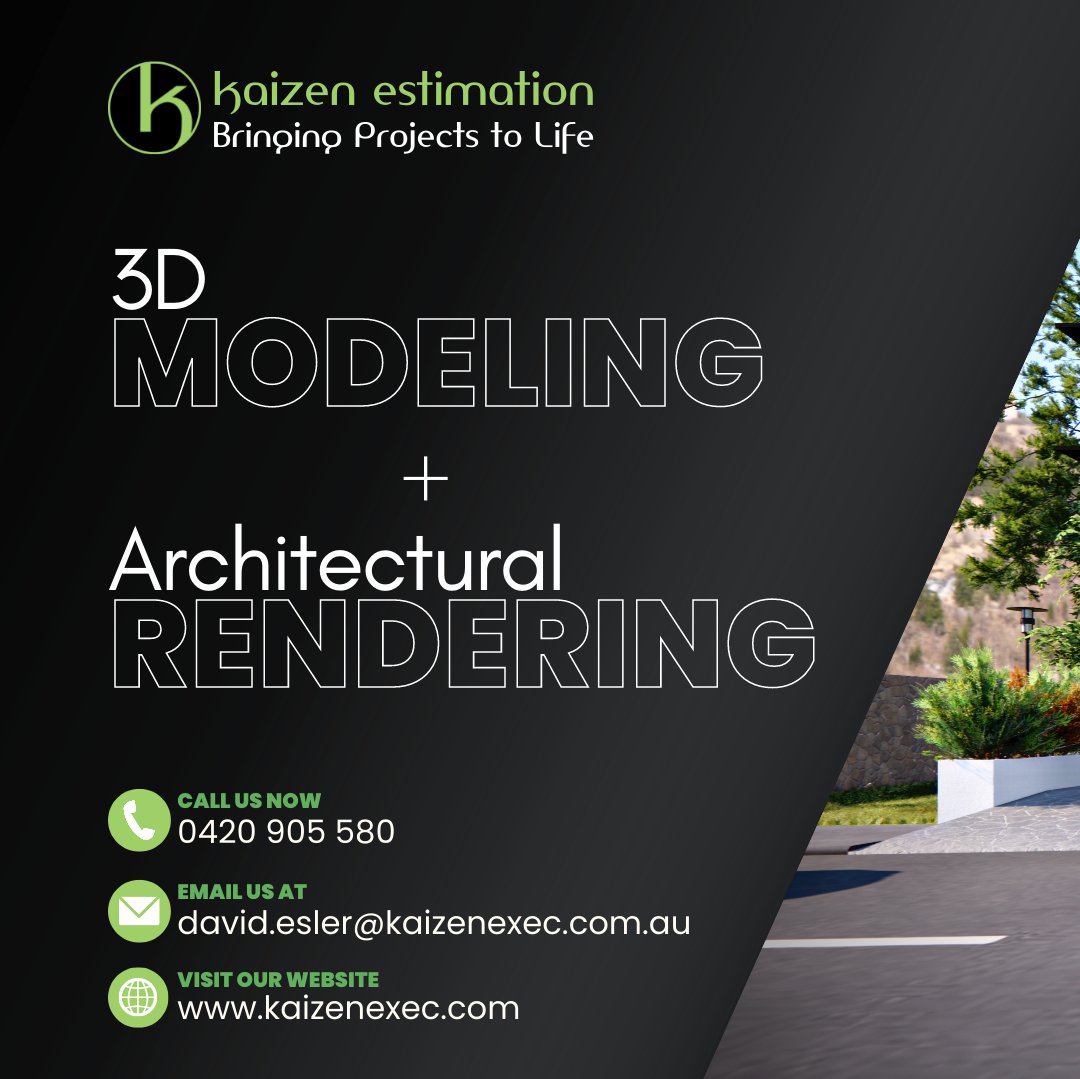 kaizenexec's tweet photo. If you're interested in learning more, don't hesitate to email David Esler at the address or phone number below.
📨david.esler@kaizenexec.com.au
📞0420 905 580
Visit our website: https://t.co/uL2kchYlth
#kaizenestimation #estimationyoucantrust #estimationservice https://t.co/jySDSS2Xoq