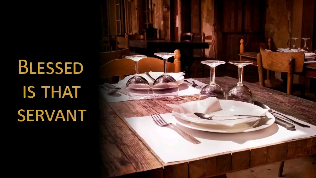 PeterTerpha's tweet image. Gospel of the Day: (Luke 12, 39-48)