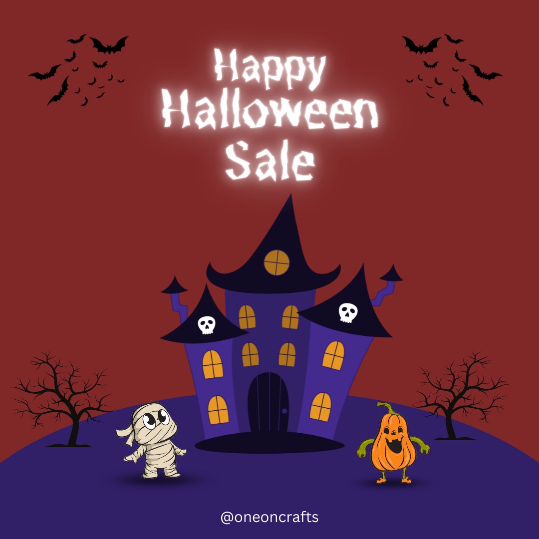 oneoncrafts's tweet photo. Come get your Halloween neon signs at an unbelievable Sale👻
#halloween #pumpkin #happyhalloween #costume
#spooky #zombie #trickortreat #halloweenmakeup
#halloweenvibes #spookyseason👻 https://t.co/YGd2dAItEd
