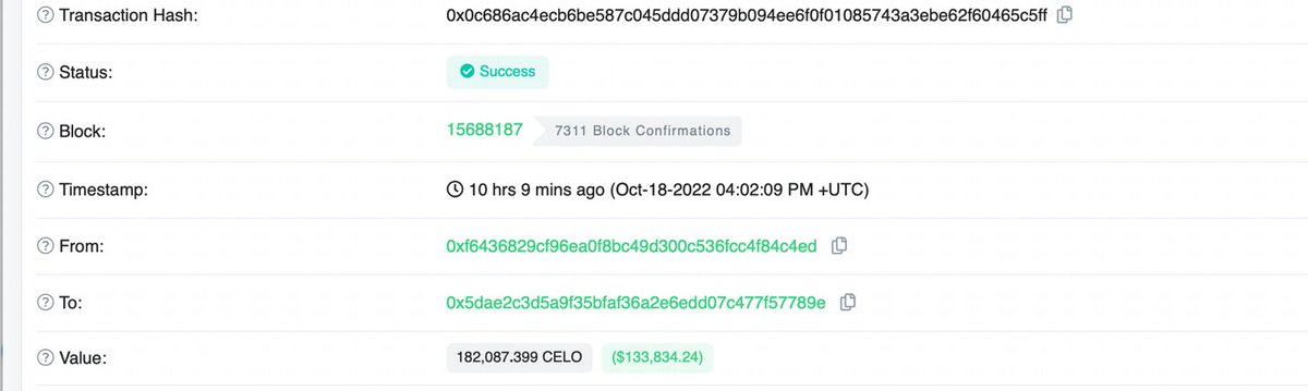 BeosinAlert's tweet photo. #BeosinAlert #PriceManipulation
@Moola_Market on Celo was exploited for ~$9 million earlier today. 
Attacker’s address: 0x5DAE2C3d5a9f35bFaf36A2E6edD07c477f57789e

The hacker was funded with 182k $CELO from Binance.
Attack flow🔽 https://t.co/J3Wo3BiCKq