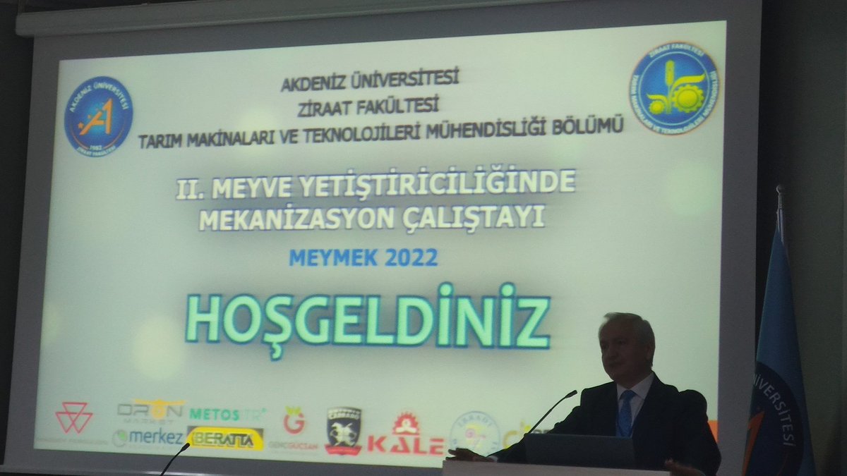 WORKSHOP: Mechanisation in fruit cultivation.
Bölümümüz kıymetli öğretim üyeleri tarafından organize edilen çalıştay, meyve yetiştiriciliğinde mekanizasyon konusunda güncel durumu irdeliyor. <a href="/MTOPAKCI/">Dr. MEHMET TOPAKCI</a> <a href="/MuradCANAKCI/">Murad ÇANAKCI</a> <a href="/Akdenizun/">Akdeniz Üniversitesi</a> <a href="/akdenizziraat1/">Akdeniz Üniversitesi Ziraat Fakültesi</a>