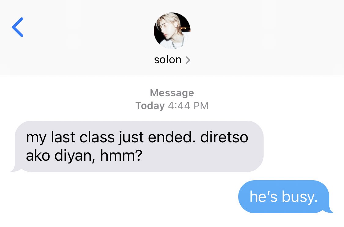 a jakehoon short au

jino tried the “he’s busy” prank on his bf, solon