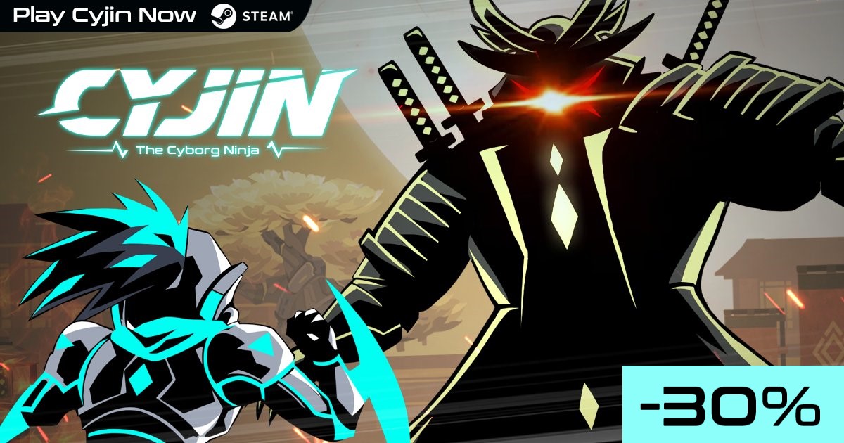 Cyjin is 30% off! From now until October 25th, 2022.

Play now on Steam ✧ bit.ly/3xFAOUe

#game #games #gaming #indiegame #indiegames #indiedev #gamedev #unity #cyjin #platformer #retro #retrogame