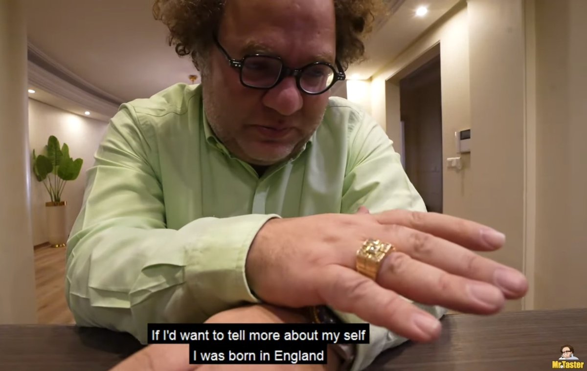 ZoroastersChild's tweet photo. @AlinejadMasih While #ElnazRekabi is welcomed as a hero, regime shill Hamid Sepidnam #MrTaster flaunts his gold ring, sheds crocodile tears & tells he is immigrating to Dubai or the UK instead of standing with & supporting his ppl
#IranRevoIution2022 #MahsaAmini
#مهسا_امینی https://t.co/kCx73p6kW3