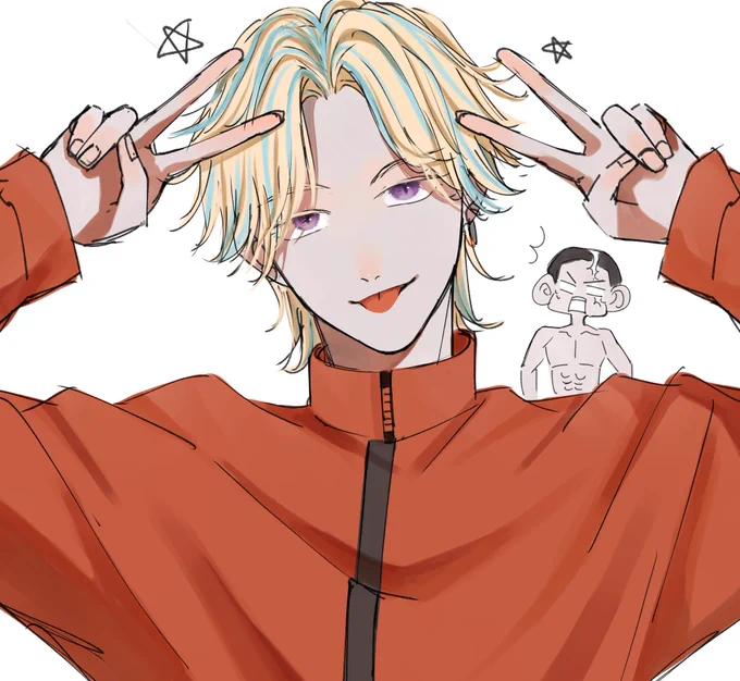 #東リべFA 鶴蝶「えっ俺の服…」('>ω<`) 