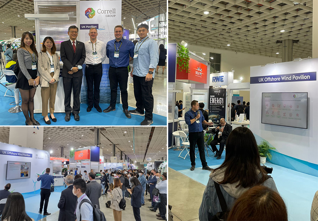 ServicesCorrell's tweet photo. A big thank you to the British Chamber of Commerce in Taipei for inviting us to speak about the Correll Group on the UK Offshore Wind Pavilion at Energy Taiwan today. Learn more about the event here: https://t.co/1ITCvkw17T #energytaiwan #correll #offshorewind #taiwanoffshorewind https://t.co/nYrvmYAaus