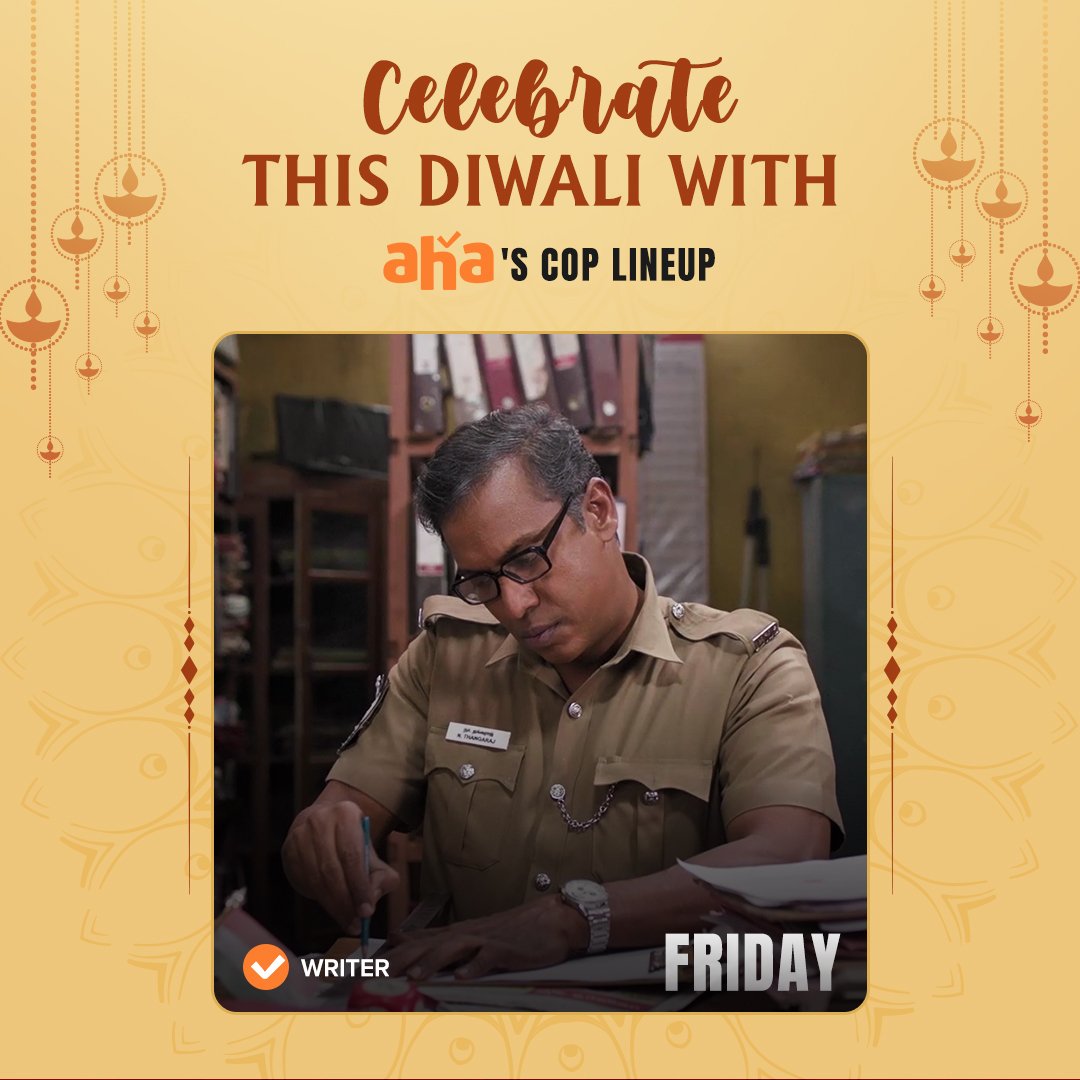 ahavideoIN's tweet photo. Cop Alert🚨
Inka modaledadama! 🥳 
Prathi roju. Ee varam antha. Whistle eh whistle.
#AlluriOnAHA #BheemlaNayakOnAHA #WriterOnAHA #ColdCaseOnAHA #KhakeeOnAHA #KrackOnAHA https://t.co/OUCUaeT9th