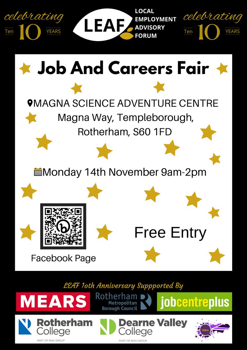 beworkwise's tweet photo. Just over 3 weeks to go until this years' LEAF (Local Employment Advisory Forum) event!
We can't wait to exhibit again this year.
#LEAF #LEAF2022 #rotherham #southyorkshire #exhibiting #youngpeople #workingtogether #opportunities https://t.co/ORSN8KXdo7