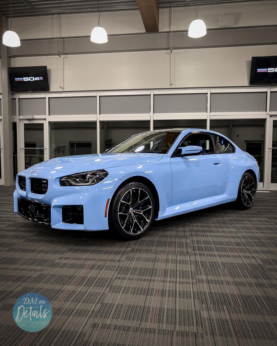 Zero2Turbo on Twitter: "New BMW M2 in Zandvoort Blue sitting on the 19 ...