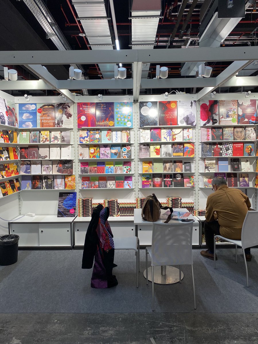 And we’re ready!!!! Hello Frankfurt Book Fair and all put friends in publishing! It’s so good to be back! @seagullbooks Hall 6.1, D119. Come, get a catalogue! And fresh coffee!