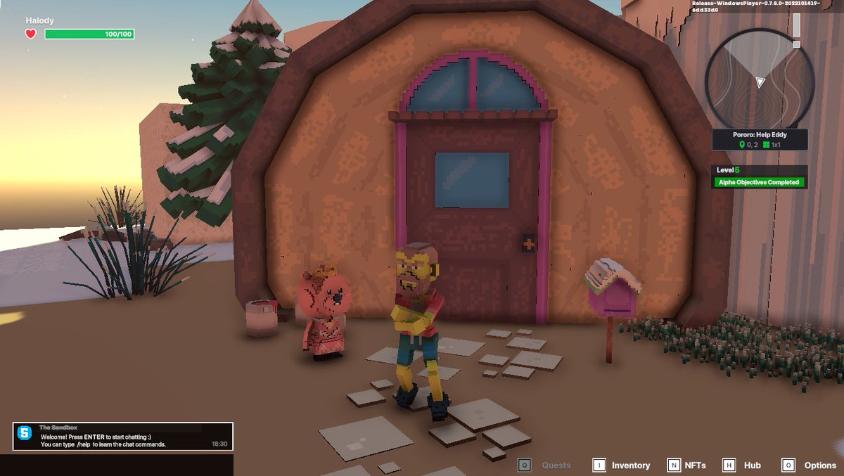 KingsWhc's tweet photo. @TheSandboxGame I just finished my quest on Pororo experience on the #SandboxAlphaS3 for a chance to win a Season 3 Alpha Pass! Here I am with a cute Pororo. Check out my screenshot!

#Pororo https://t.co/eTOUCYys7E