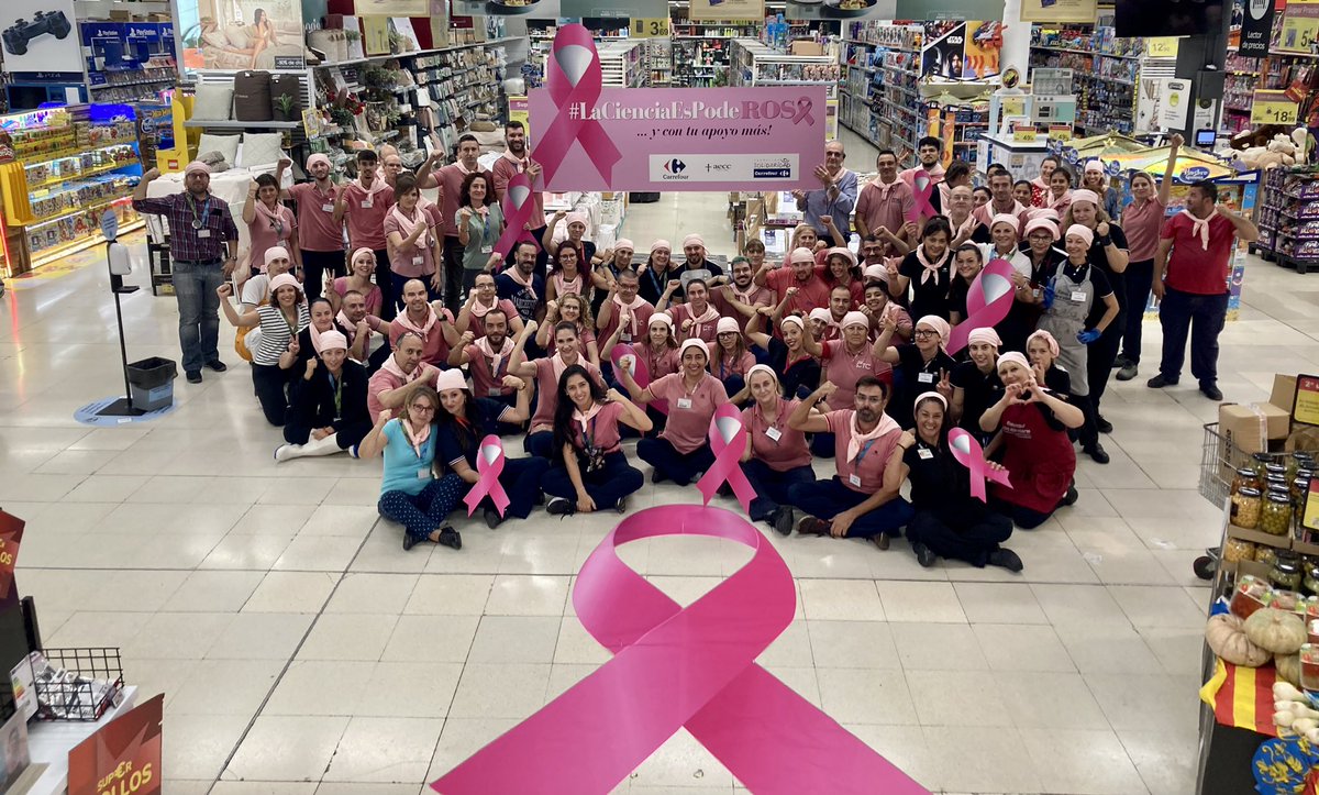 DavidBerzal's tweet photo. #LaCienciaEsPodeROSA #CarrefourElSaler @CarrefourES https://t.co/LG6R2DTsfK