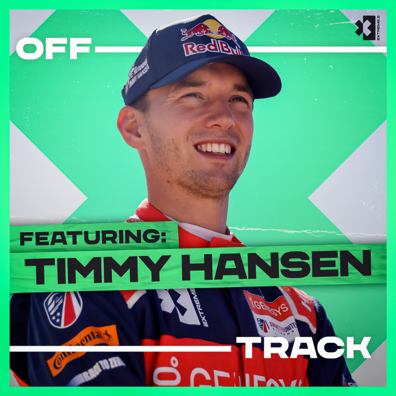 fiaextremeh's tweet photo. 🎙 Off Track with @Timmy_Hansen!

Listen to the latest Off Track podcast episode now to hear the 2019 World Rallycross champion and @andrettiunited driver, talk about his career! 

🎧 https://t.co/FcgOQslPCh

#ExtremeE #XEOffTrack
