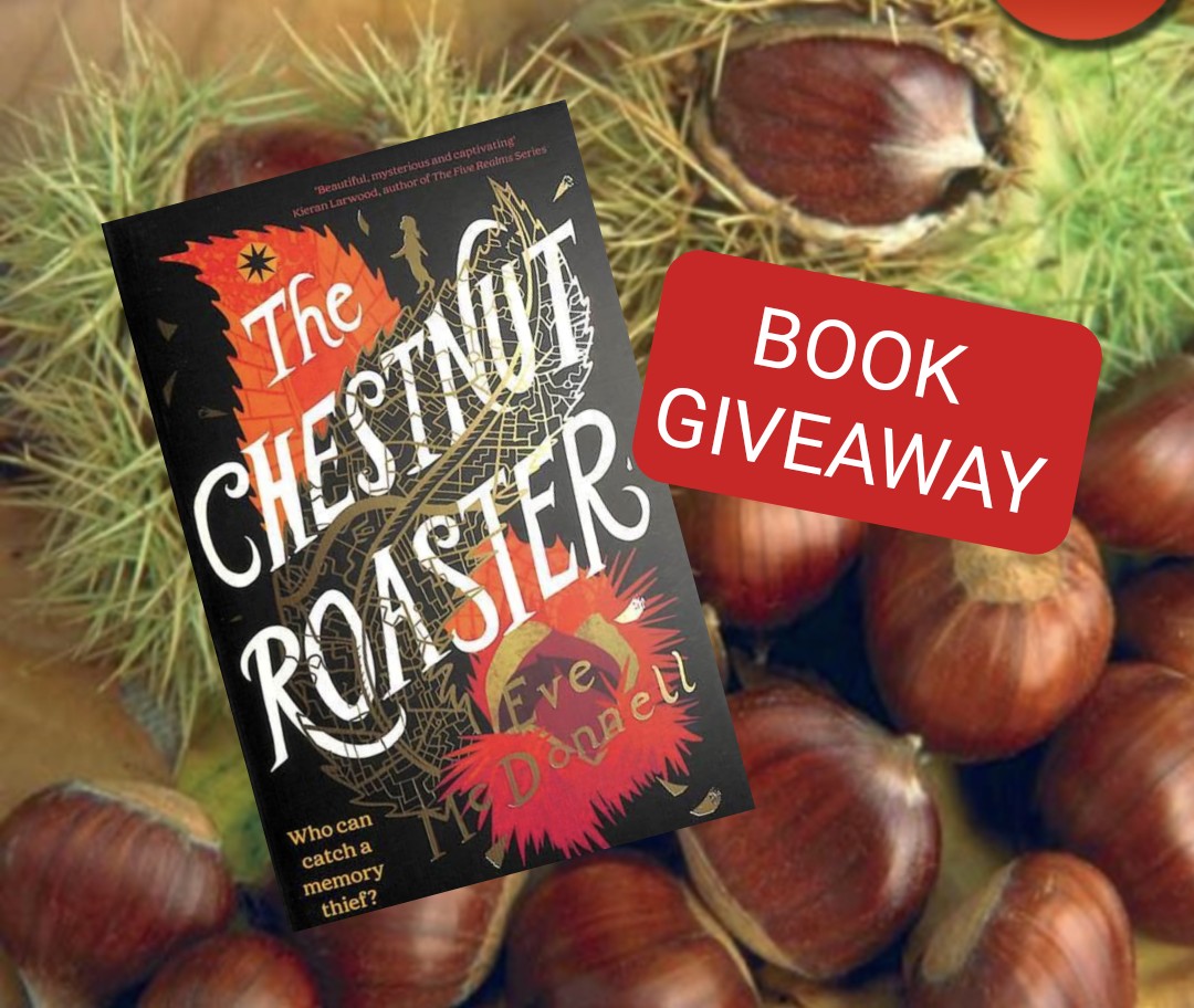 To celebrate the launch of this gorgeous book next week, the wonderful @EveryWithWords has offered to let me run an exciting #bookgiveaway 
Follow me and  @Eve_Mc_Donnell author of #TheChestnutRoaster and share this post for a chance to win.
Closes Fri 21st Oct
P&P UK only