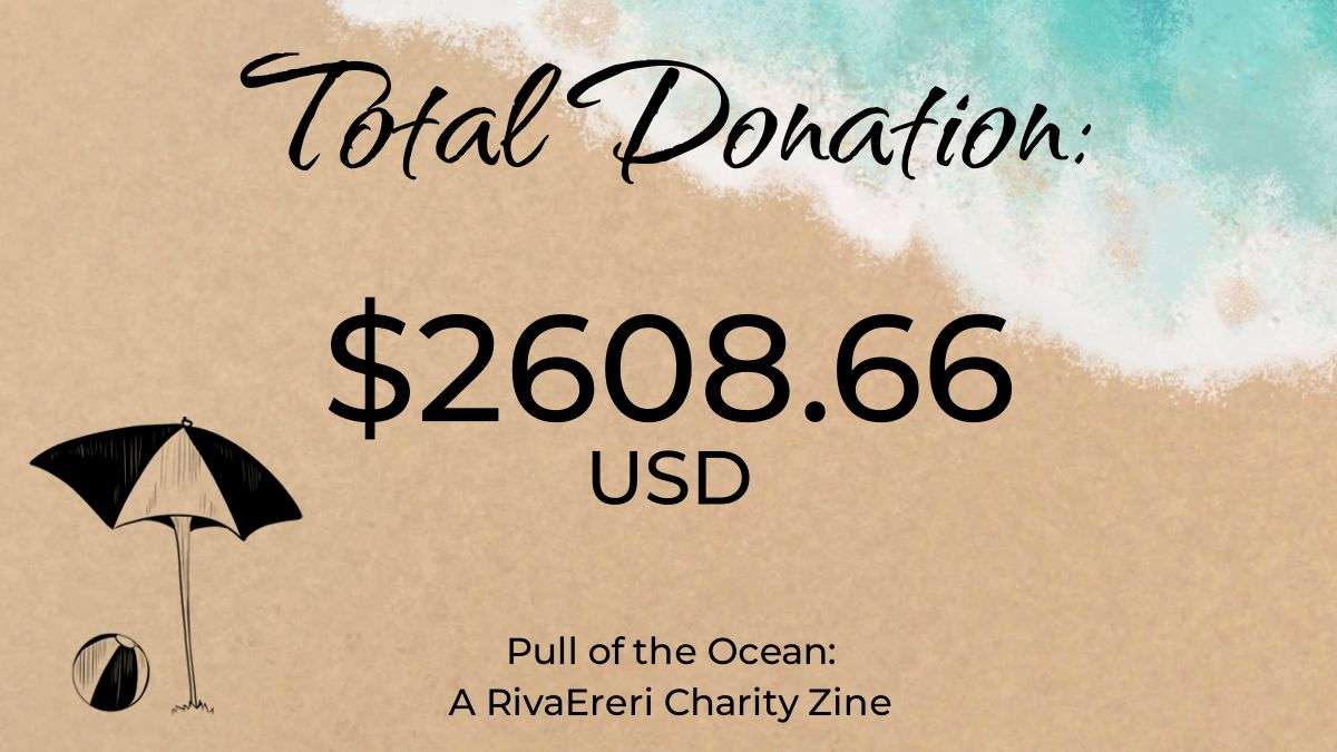 The tide has gone out, and with it, a jaw-dropping sum of money from our bank account!

We are delighted to announce that a grand total of $2608.66 has been donated to Ocean Conservancy!