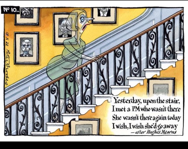 Brilliant Brookes in today's Times. #liztrussgone #LizTrussPM