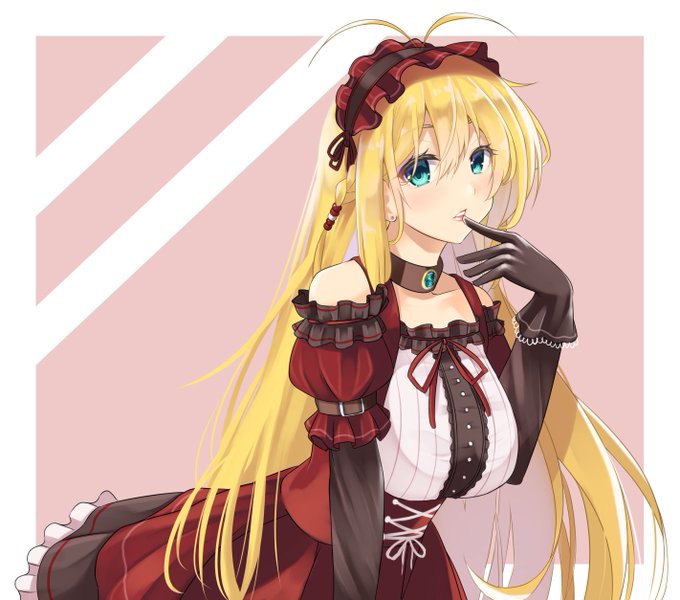 最近絵上げれてないから過去絵再掲
ゴシックな感じのマキちゃん 