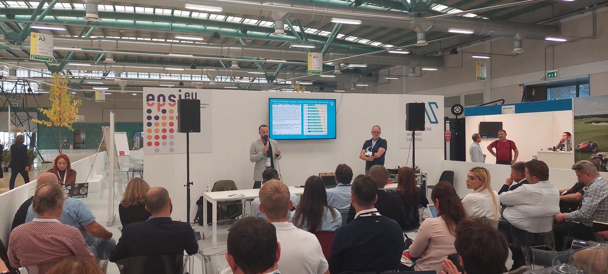 Today a new opportunity during the  <a href="/EpsiEU/">EPSI</a> 2022 conference in the #Bergamo exchange of the <a href="/Sports4GoodLife/">SmartSports4GoodLife</a> project for meeting and matchmaking of clusters &amp; companies in the sports &amp; vitality arena. Let's connect!