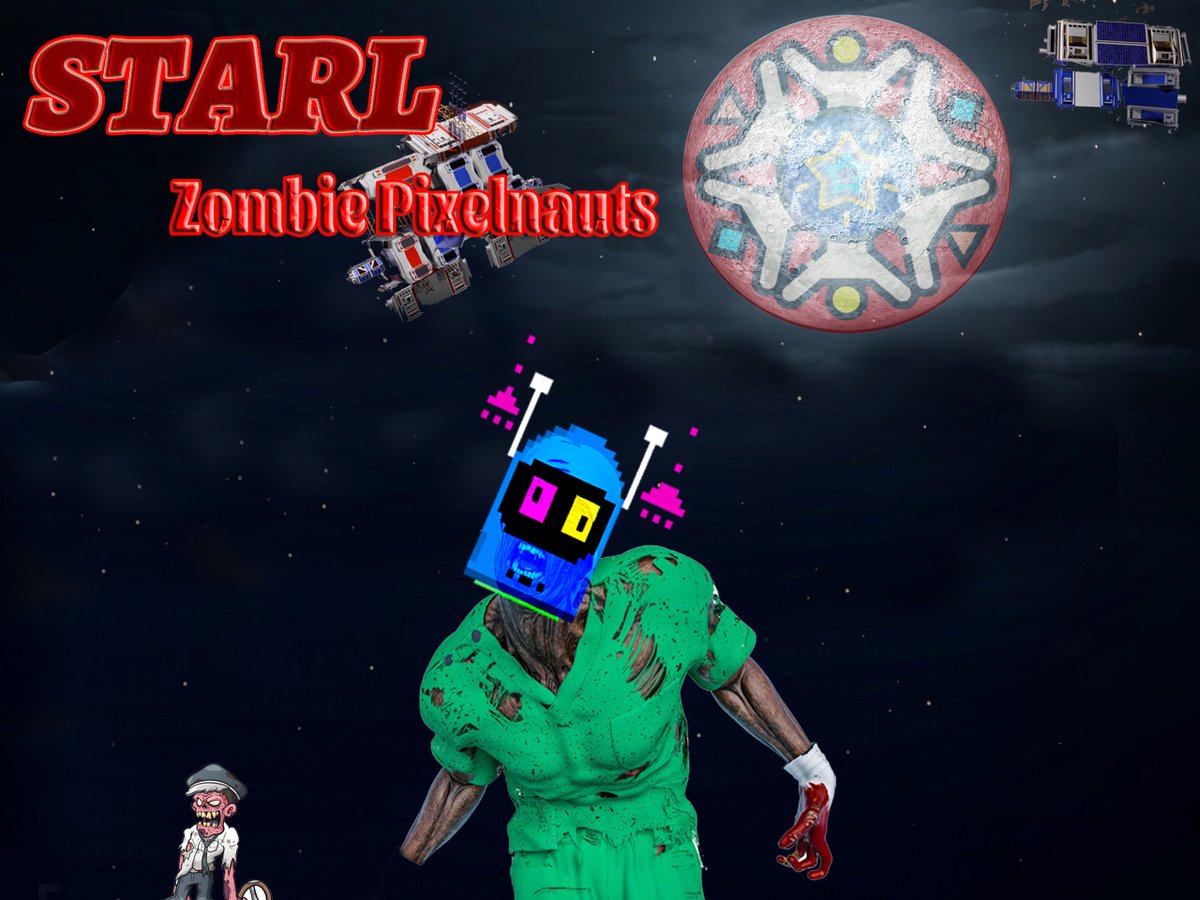 liweizhou6's tweet photo. STARL_Official
@StarLinkETH
·
16h
🚨 Attn Troopers!
We must call on the mighty #Pixelnauts army to save us!
Zombify your Pixelnauts & beat the Snatchers!
🏆A small Living Module & Super $STARL Trooper role on Discord
#STARLUndead #ZombiePixelnauts
Details⬇️⬇️ https://t.co/F0WVM75Ds8