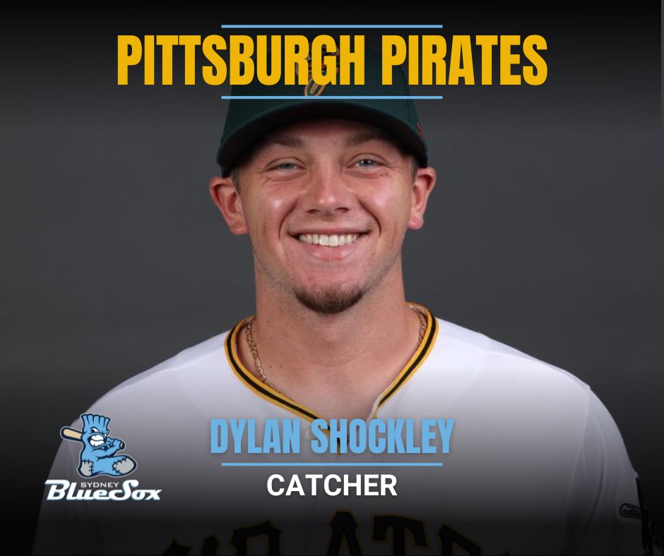 SIGNING - Pittsburgh Pirate, Dylan Shockley has agreed to terms with the organisation. Welcome Shock!
FULL STORY - tinyurl.com/announcement-p…
#sydneybluesox #ABL23 #ThisIsOurTime #signing #announcement #MiLB #baseball  #catcher <a href="/Pirates/">Pittsburgh Pirates</a>  <a href="/DylanShockley29/">Dylan Shockley</a>