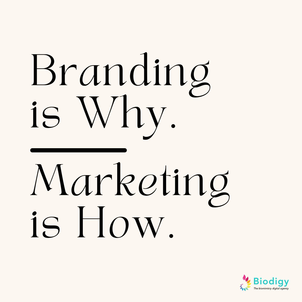 Marketing is how you get your message out there. But branding is WHY people want to hear it. 

🛎️If you need help, you know where to find us:   buff.ly/3SaykGP