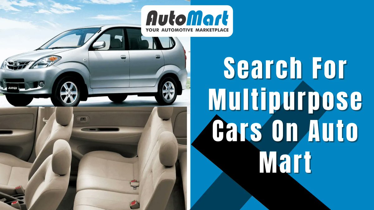 AutomartSA's tweet photo. Whether you’re looking for a family vehicle, a car for business purposes, or something fit for adventures, Auto Mart has a variety of multi-purpose vehicles for sale.
Check out what is listed on our website > https://t.co/b6dLzNAXTu
#AutoMart #multipurposecars #carsforsale https://t.co/882YdsxWQf