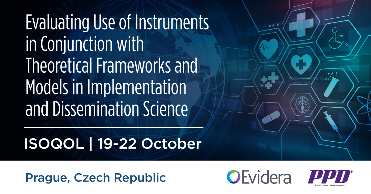 evideraglobal's tweet photo. Are you attending #ISOQOL 2022? Be sure to check out this #literaturereview from members of the Evidera team, which evaluates how #implementationscience (IS) frameworks are used in #realworldstudies.
Learn more. » https://t.co/V7UsCC19qJ https://t.co/OH2zR6iB0s