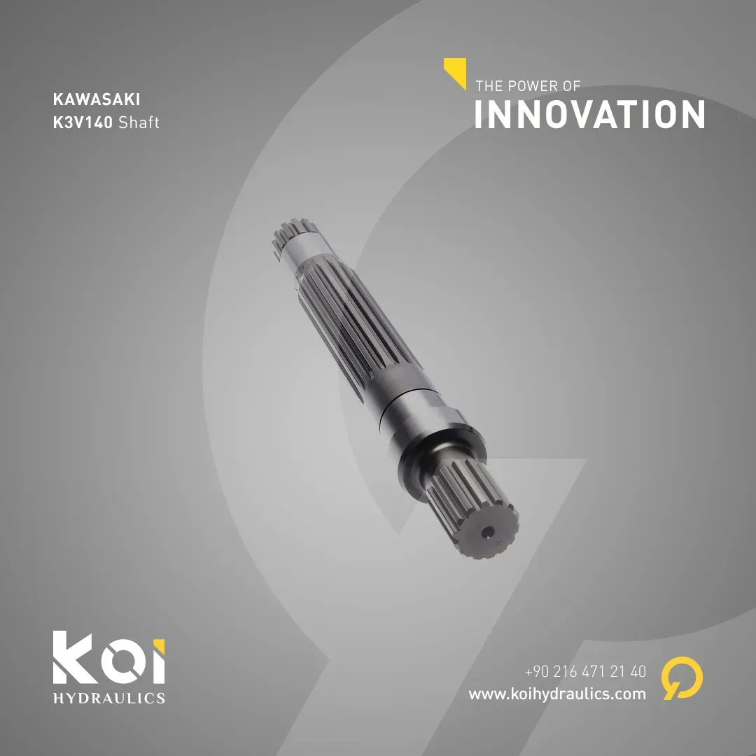 KoiHydraulics's tweet image. Kawasaki
K3V140 Shaft
In Stock Now! 🔥⠀
⠀
#camrocker #cylinderblock #piston #ballguide #retainer #valveplate #servopiston #tiltingpin #headcover #drivingdisc #shaft #constructionmachinery #hydraulics #construction #building #trade #export #cat #kawasaki #hitachi #volvo